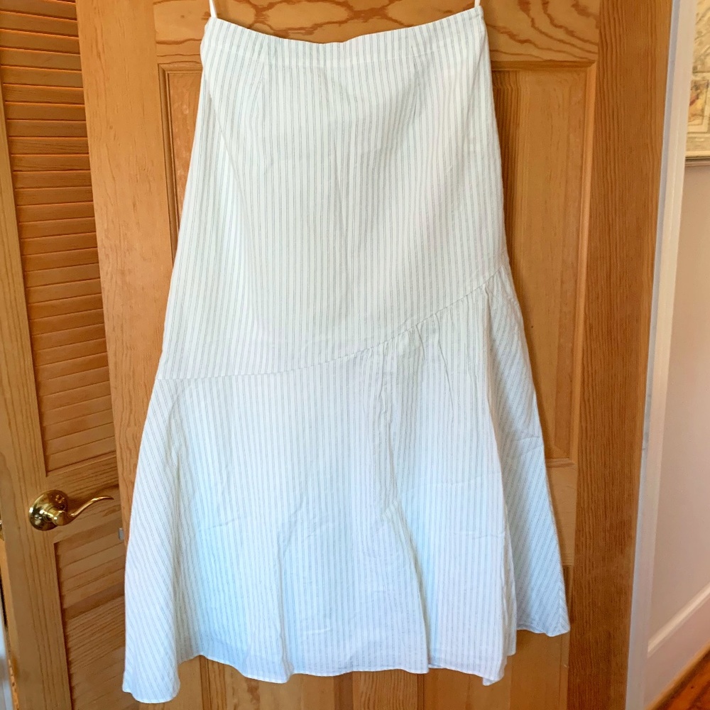 Uniqlo Pin Stripe Maxi Skirt